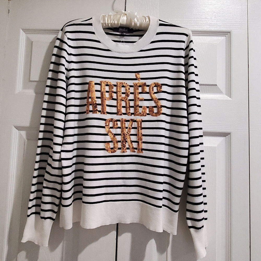 NWT Marled Reunited Clothing Stripped Sweater